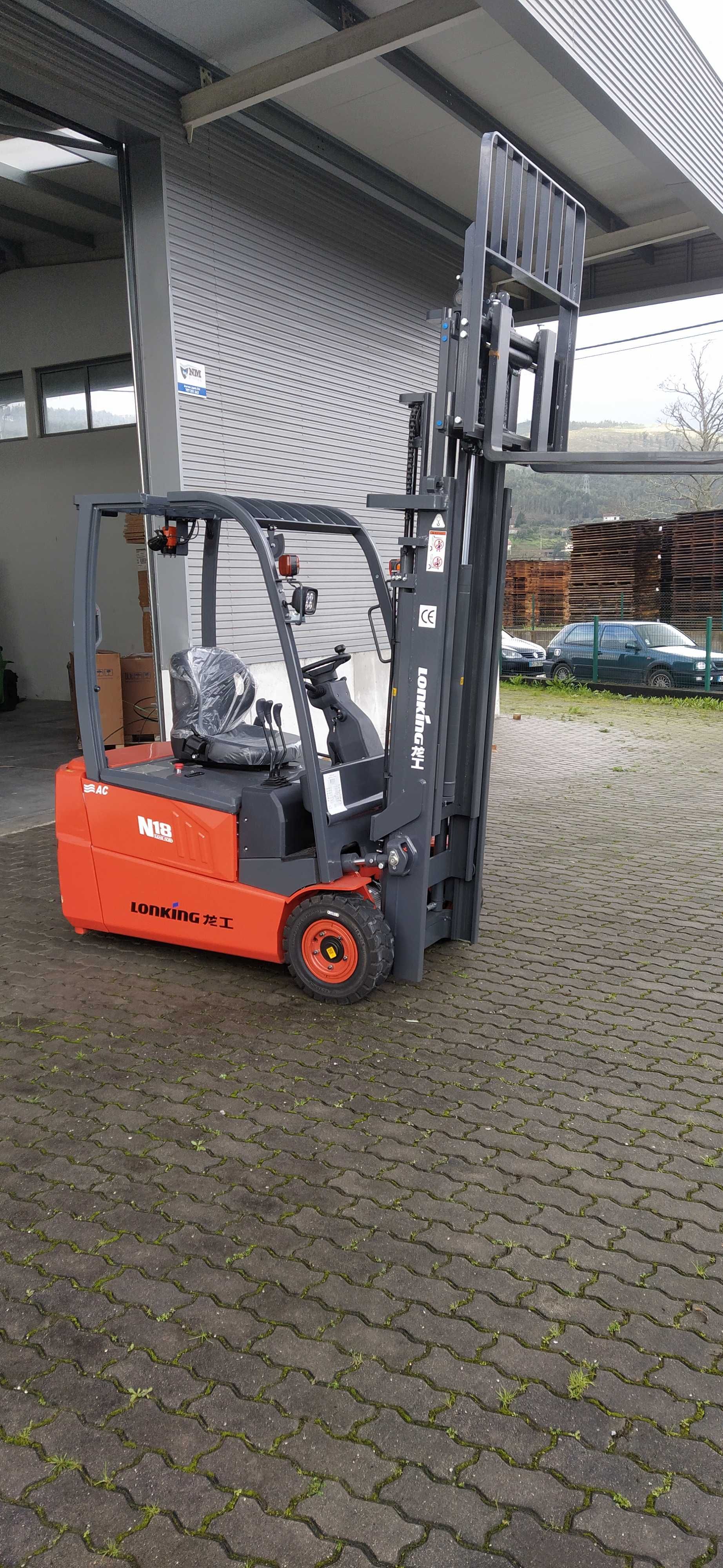 Empilhador elétrico 1.8 ton Lonking LG18B