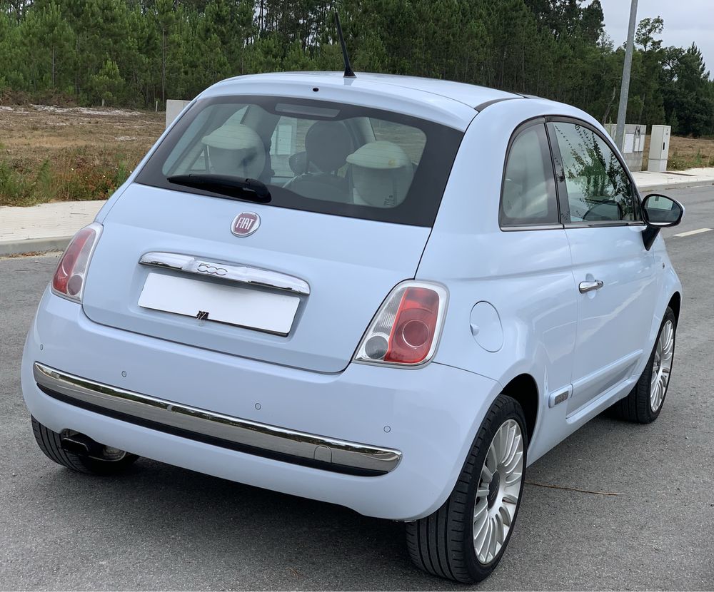 Fiat 500 1.3 diesel multijet lounge// motor corrente// AC// Sens Est T