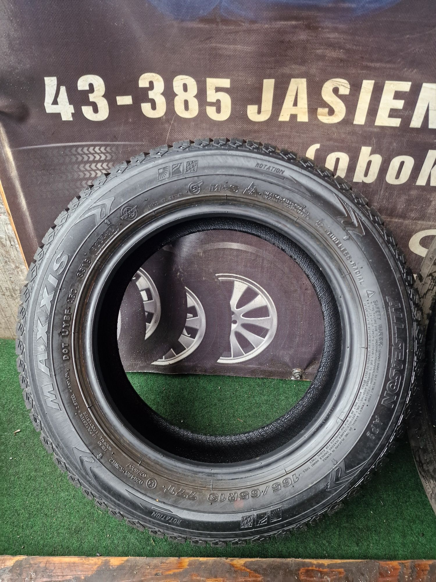 Opony Całoroczne 165/65/13 Maxxis Para 7.5mm