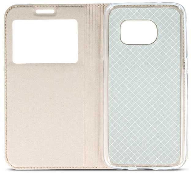 Etui z klapką do Samsung Galaxy J6 Plus kolor: złoty