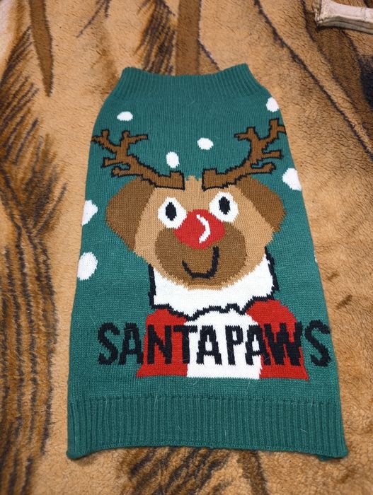 Sweterek świąteczny dla psa