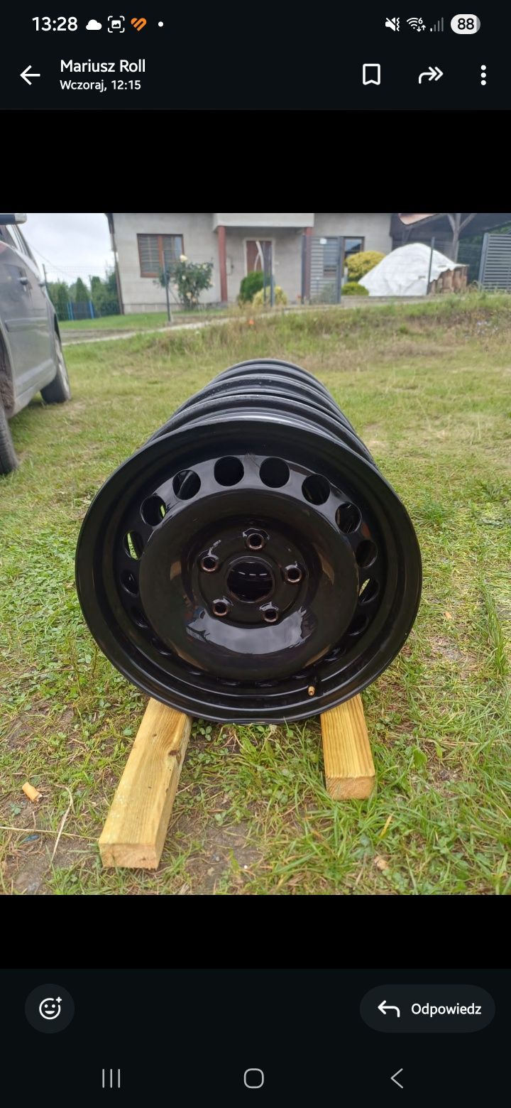 Felgi stalowe do VW 15"