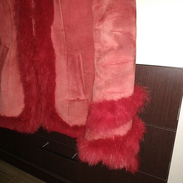 Шубка шуба дублёнка мех дублянка