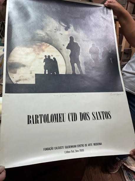 Poster/cartaz - Bartolomeu Cid dos Santos - 1989