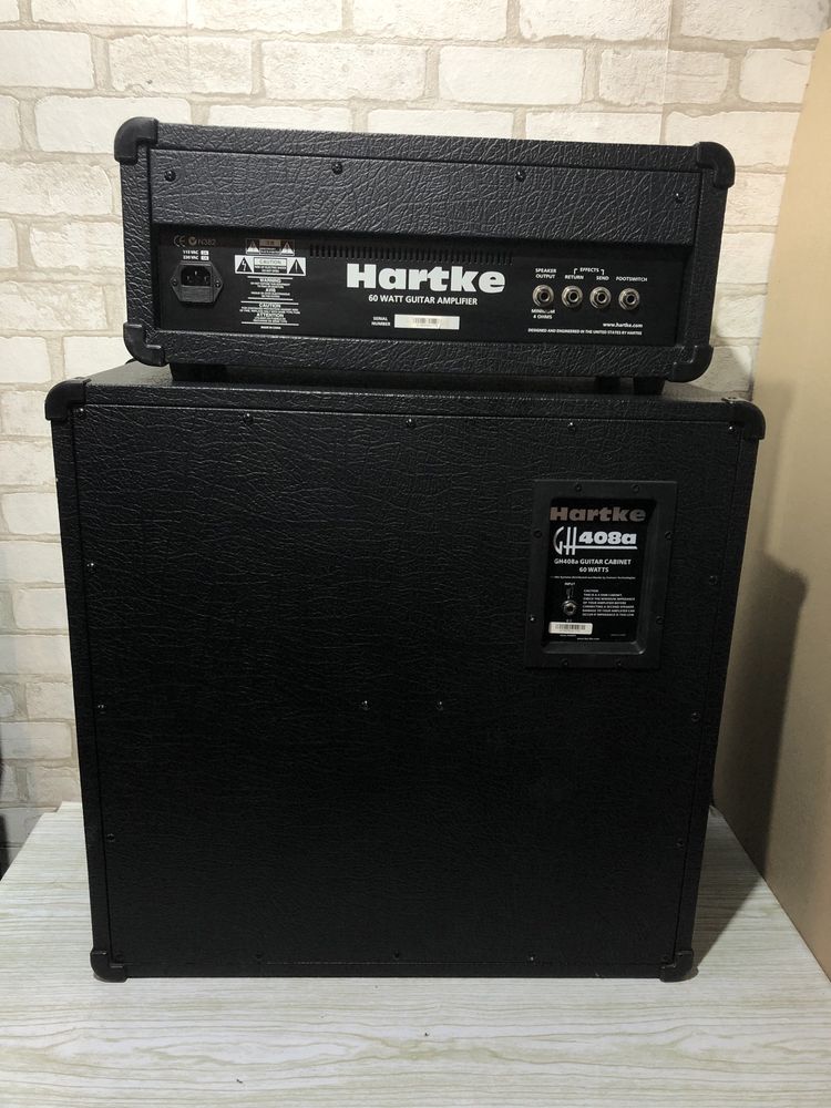 Комбопідсилювач / Єлектрогітарна система Hartke PiggyBack GT60 +GH408