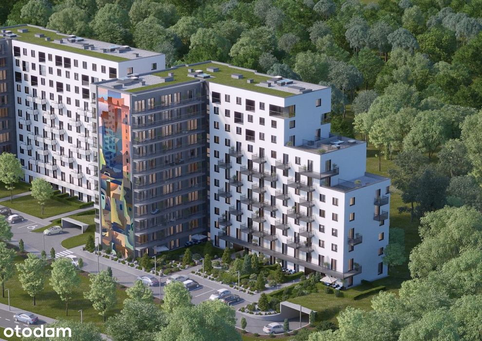 2-pokojowe mieszkanie 38m2 + loggia Bez Prowizji