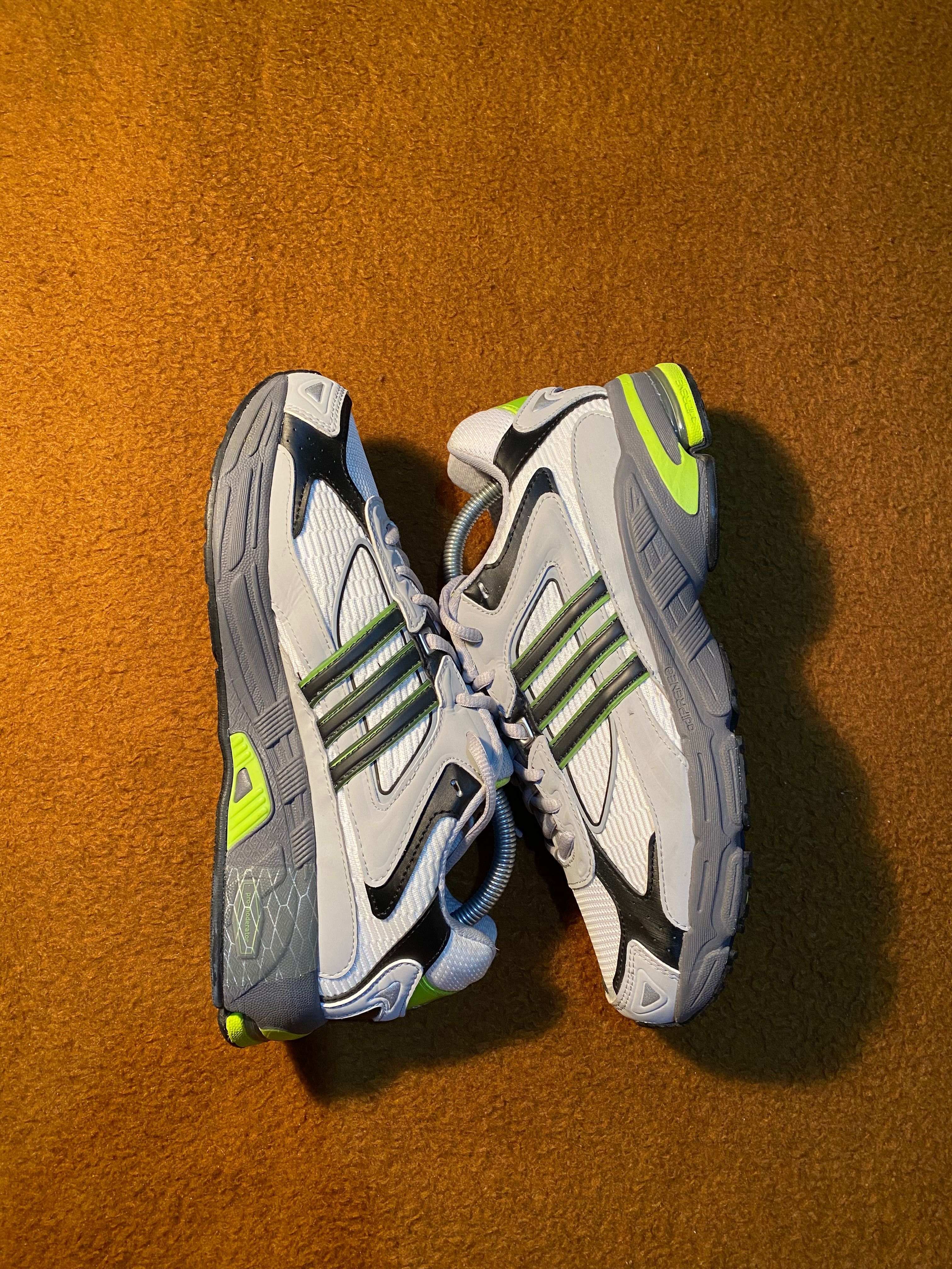 РЕФЛЕКТИВ | Летние серые мужские кроссовки Adidas Response| 42р 26,5см