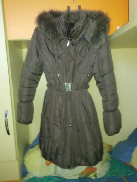 подростковое пальто р42,очень теплое