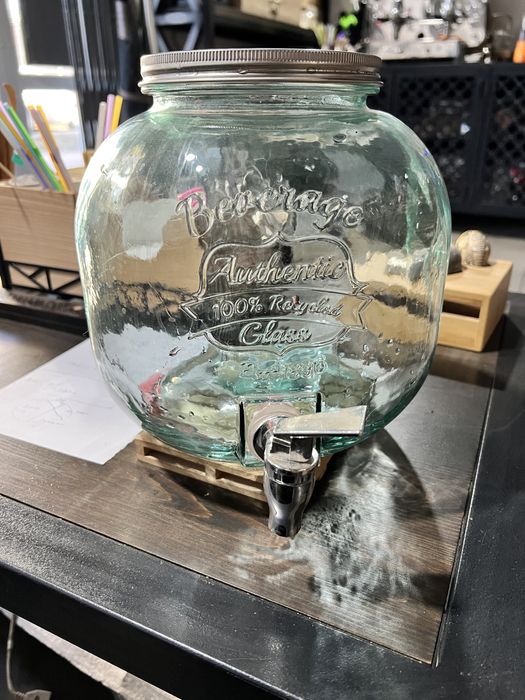Банка скляна для лимонаду