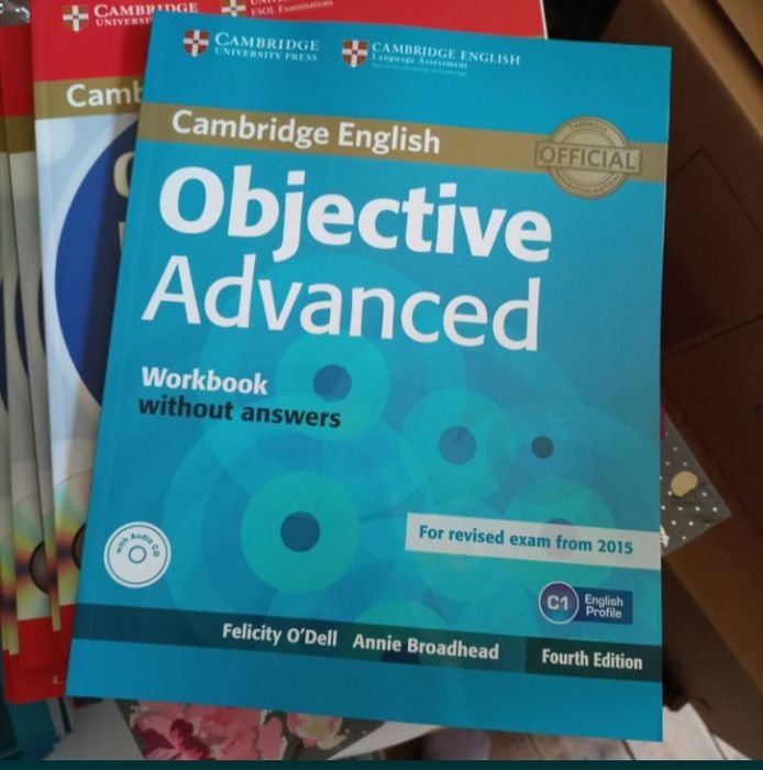 NOWE ćwiczenia Objective Advanced Workbook without Answers + CD