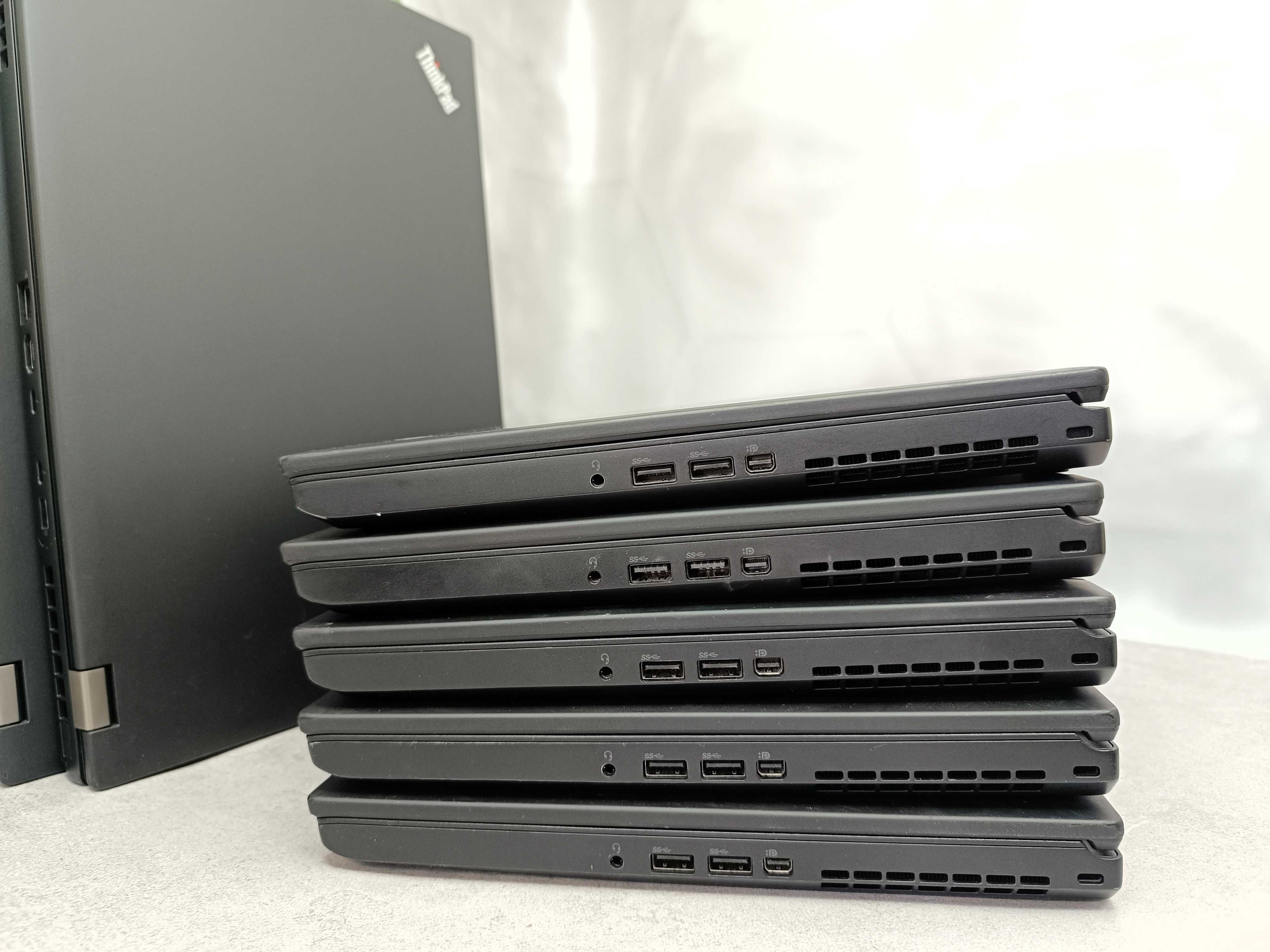 ЛОТ 10ШТ Lenovo ThinkPad P52/i7-8850H/Quadro P2000 4 ГБ/32/512/IPS