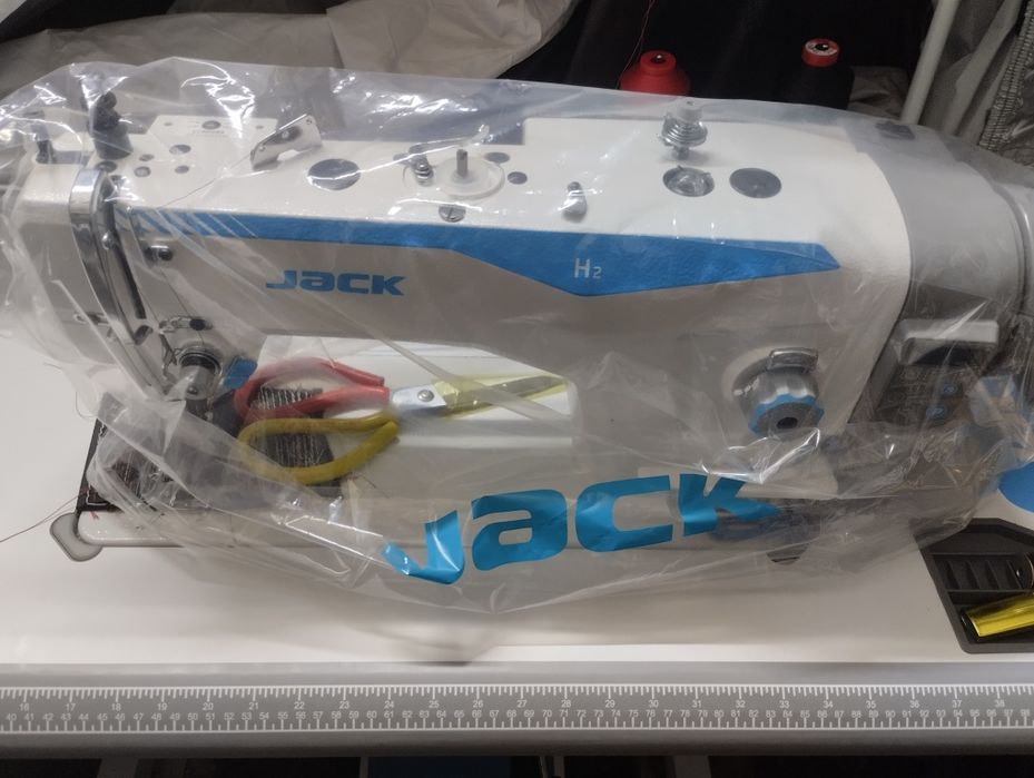 Швейная пром машина с двойной протяжкой  Jack H2-A-CZ-12