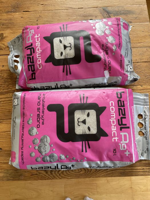 Żwirek bentonitowy compact 10l + 10l