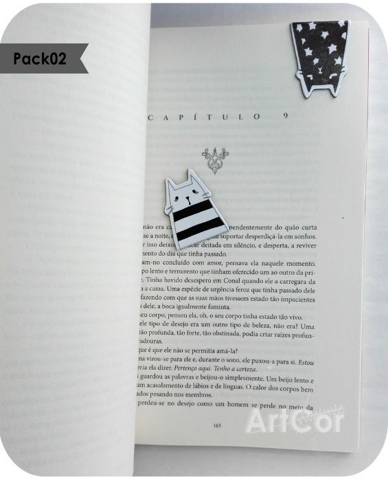 Marcadores de Livro Magnéticos GATOS - Pack 2 [NOVOS] (Portes grátis)