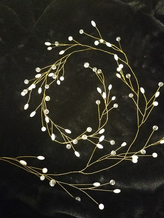 Ялинкова прикраса грилянда ялинка гілочка