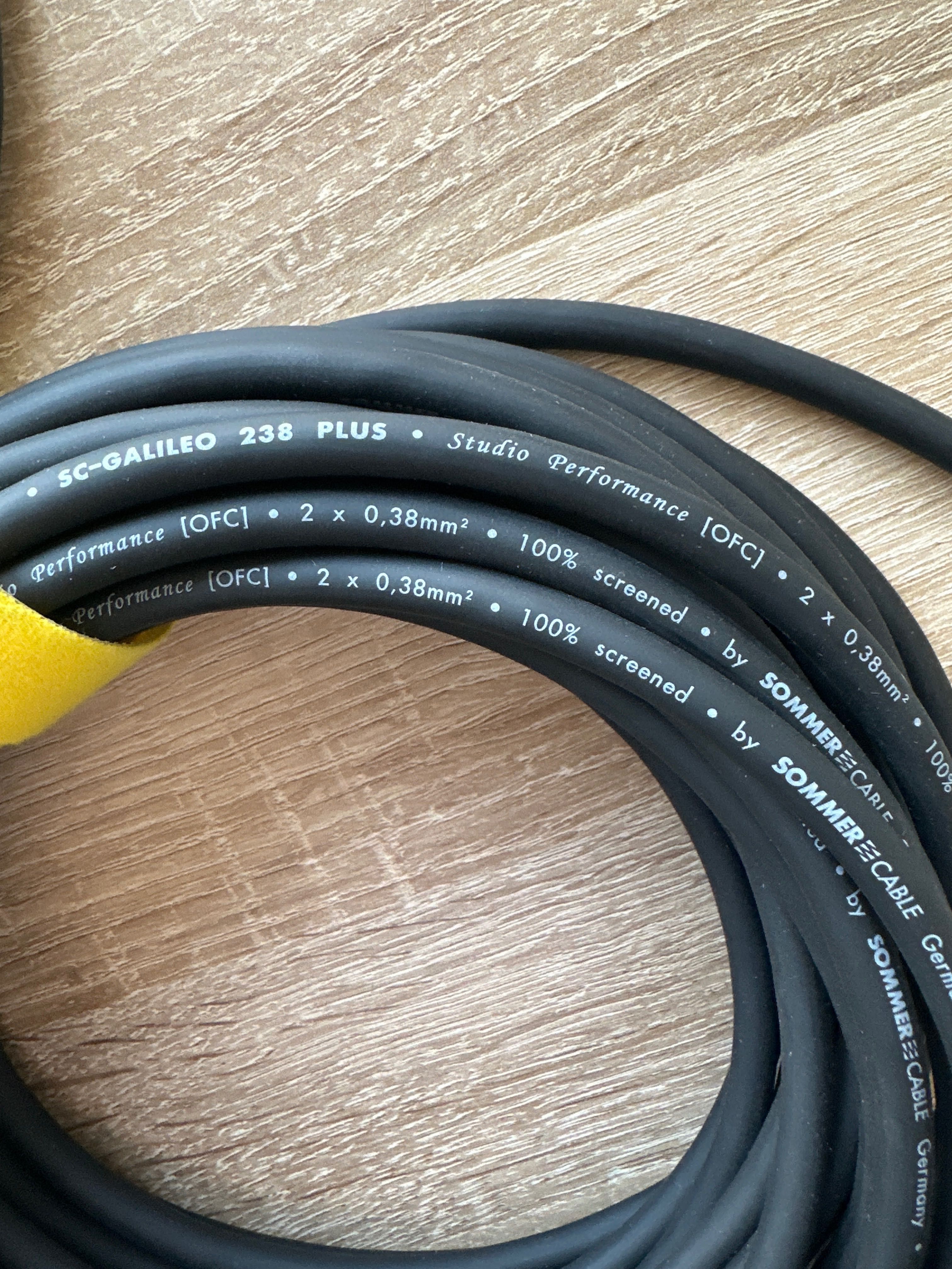 Kabel XLR - Jack Stereo Sommer 10 m Neutrik Galileo szt2