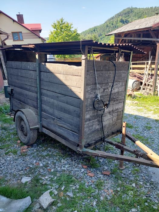 Przyczepa wywrotka jednoosiowa rcw