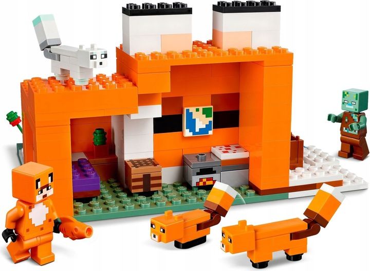 Lego Minecraft Siedlisko Lisów 21178