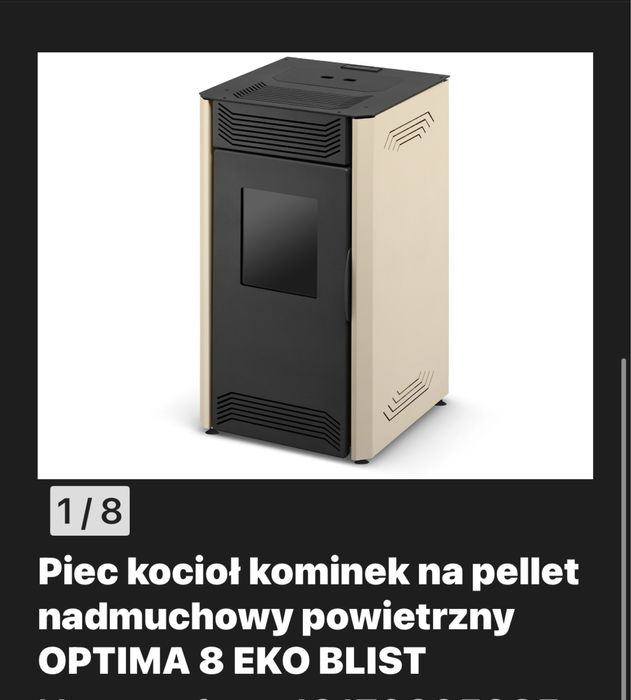 Kominek na pellet