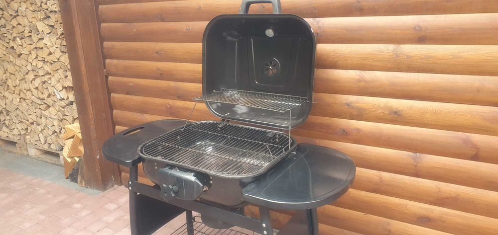 Grill ogrodowy duży weglowy
