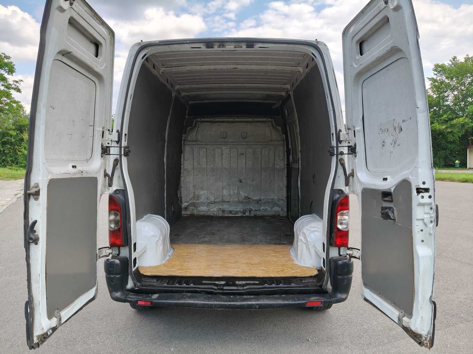 RENAULT MASTER 2004r L2H2 2.5DCI Sredniak Klimatyzacja ! 3 osob !