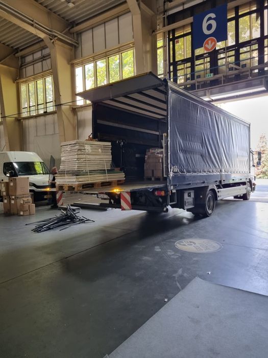 Usługi Transportowe Poznań Solówka/ Winda 2t /Firana/ Paleciak