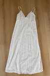 vestido branco - zara