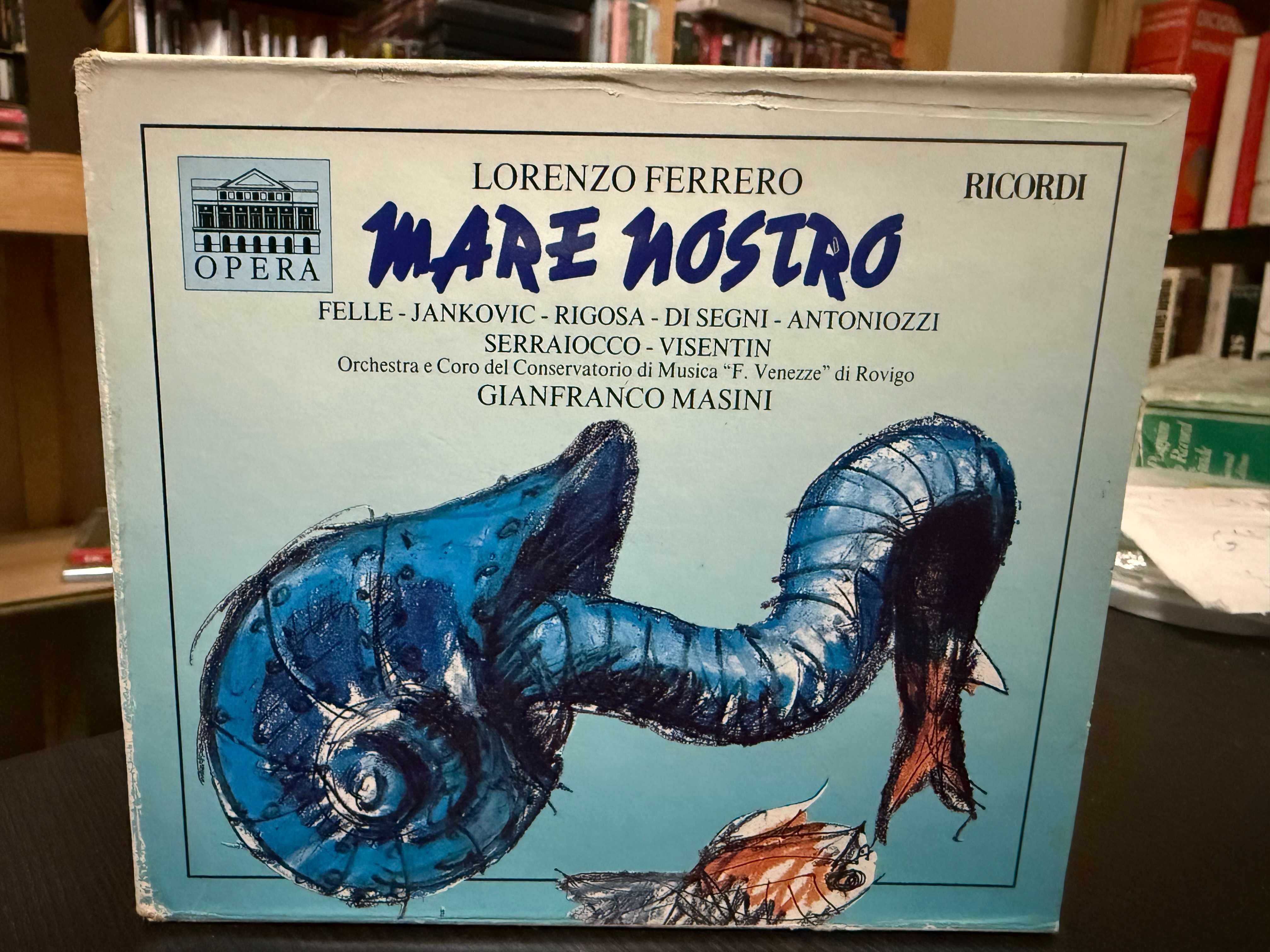 Lorenzo Ferrero – Mare Nostro – Felle, Jankovic – Gianfranco Masini