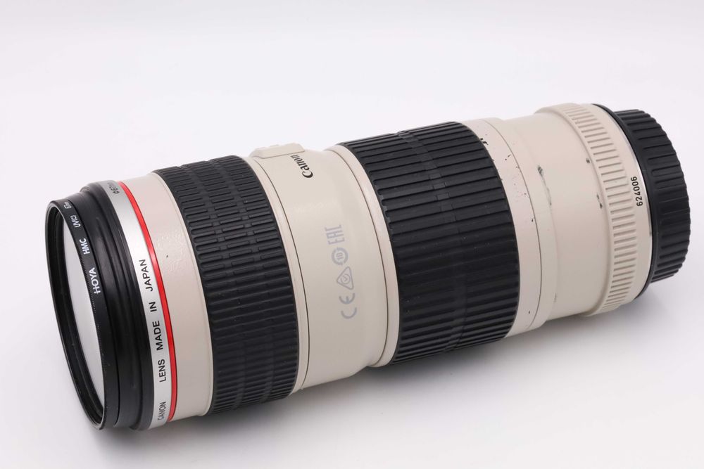 Canon EF 70-200 mm f4 L USM zadbany obiektyw + mocowanie statywowe