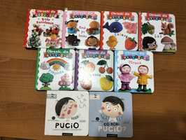 Zestaw 7 książeczek Obrazki dla maluchów plus 2 Pucio