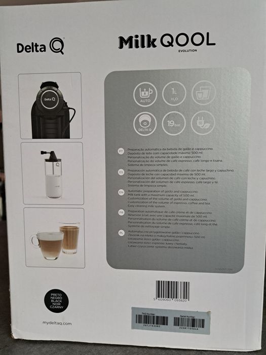 Express do kawy milk qool delta