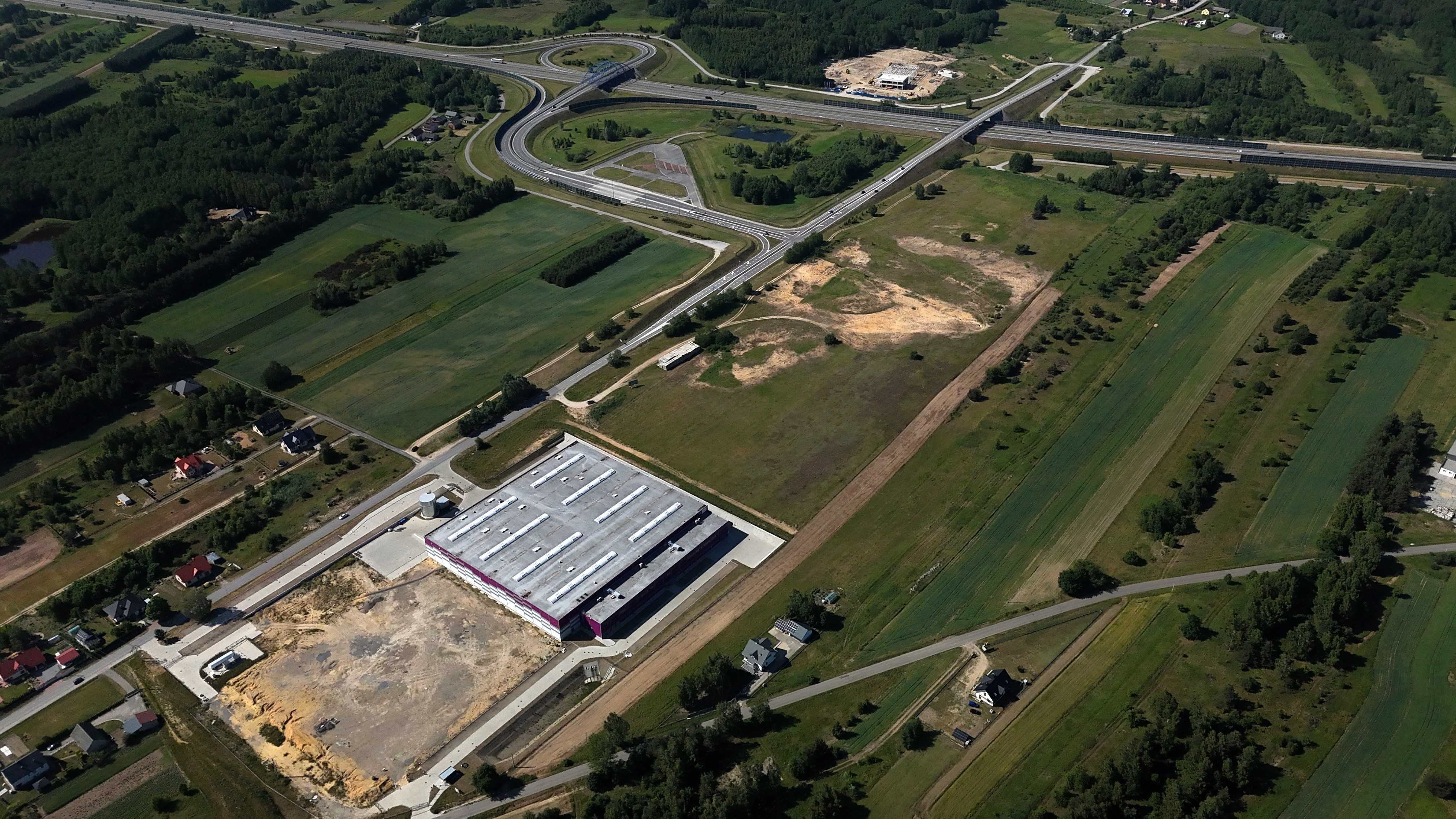 Działka inwestycyjna przy zjeździe z Autostrady A4 w strefie ekonomicz