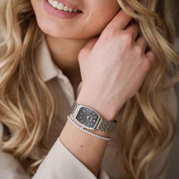 Годинник burker grace silver black macy gold brown