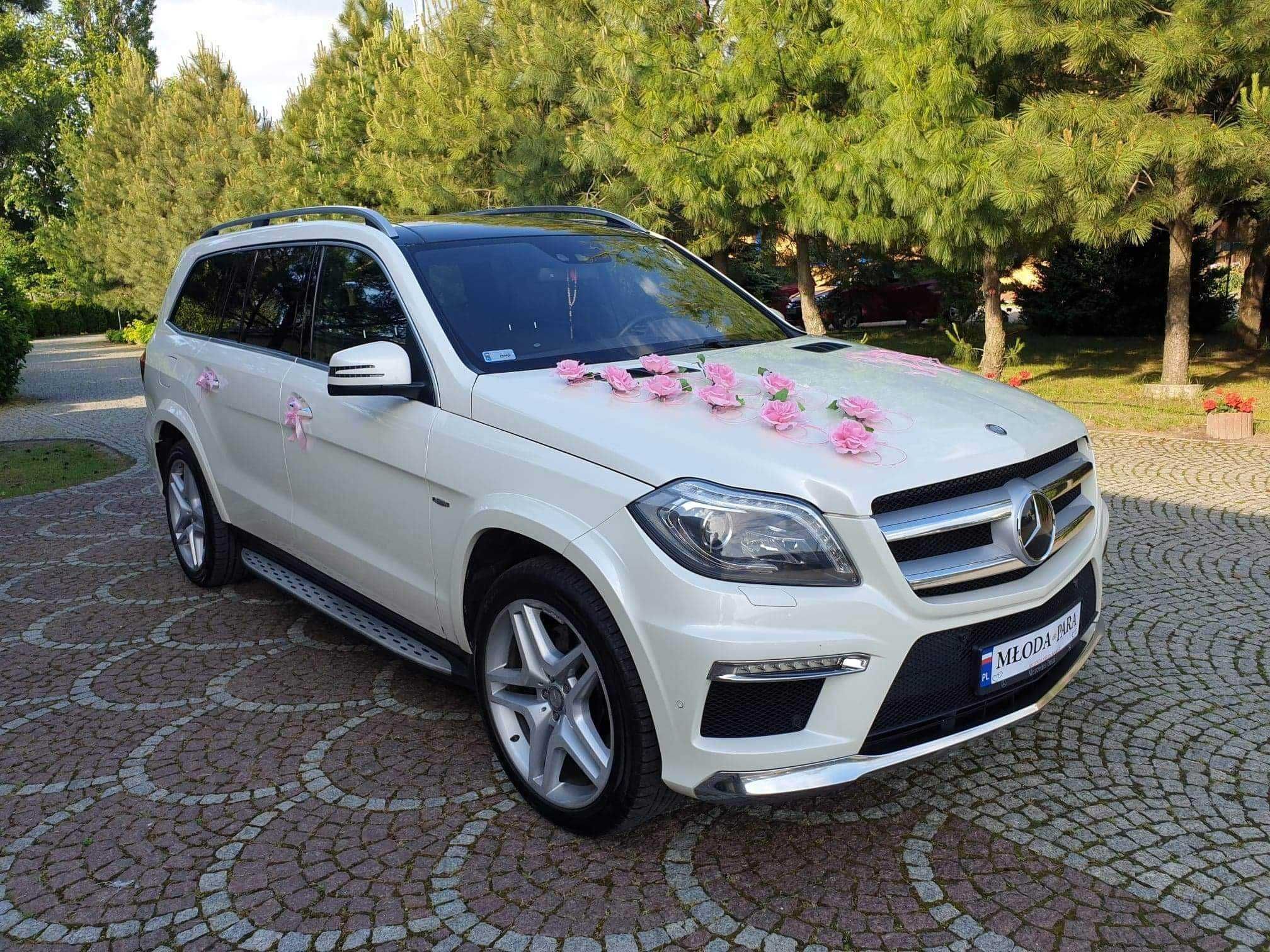 Samochód auto do ślubu Mercedes GL