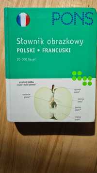 Słownik obrazkowy PONS polski francuski