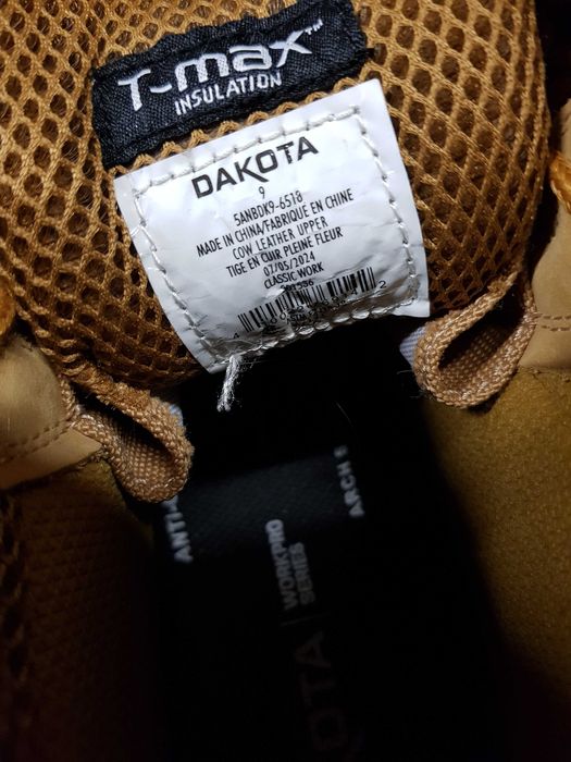 Buty robocze DAKOTA rozm 42 wkł 27,5 cm S3