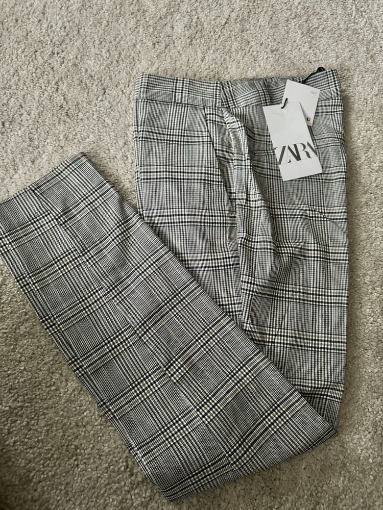 Zara Spodnie Na Kant Nowe z Metką rozm 34