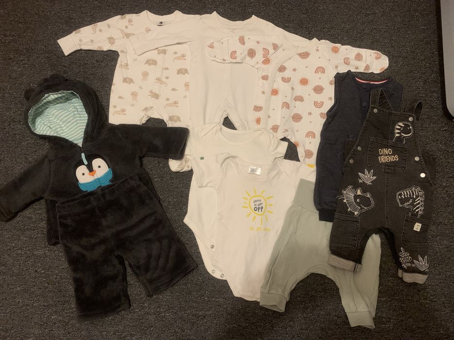 Одяг до 3 міс Чоловічки, бодіки 56