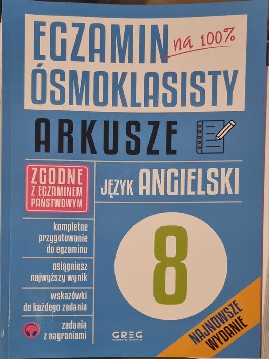 Egzamin ósmoklasisty arkusze