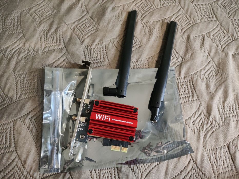 Мережева WIFI і Bluetooth-карта адаптер Intel Wi-Fi 6E AX210