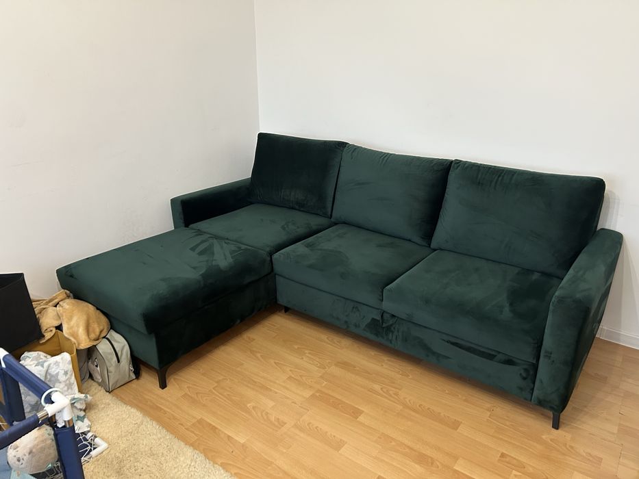 Narożnik milano zielony