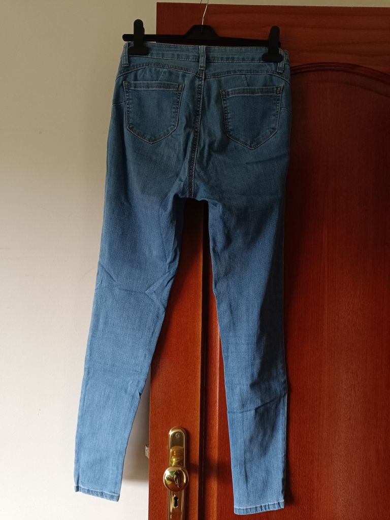 Calça de ganga usada