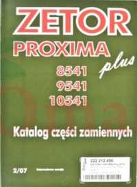 Katalog ZETOR PROXIMA 8541, 9541, 10541