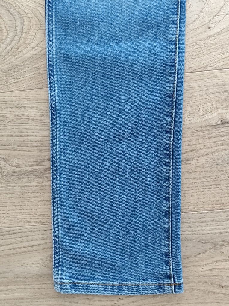 Wrangler Larston 812 slim tapered męskie jeansy dżinsy dziurami 31/34