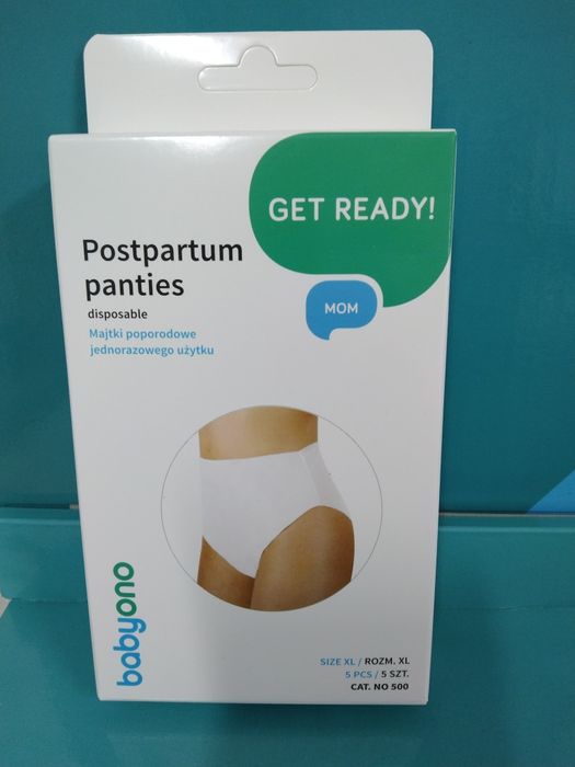 Majtki jednorazowe poporodowe BabyOno do porodu szpitala