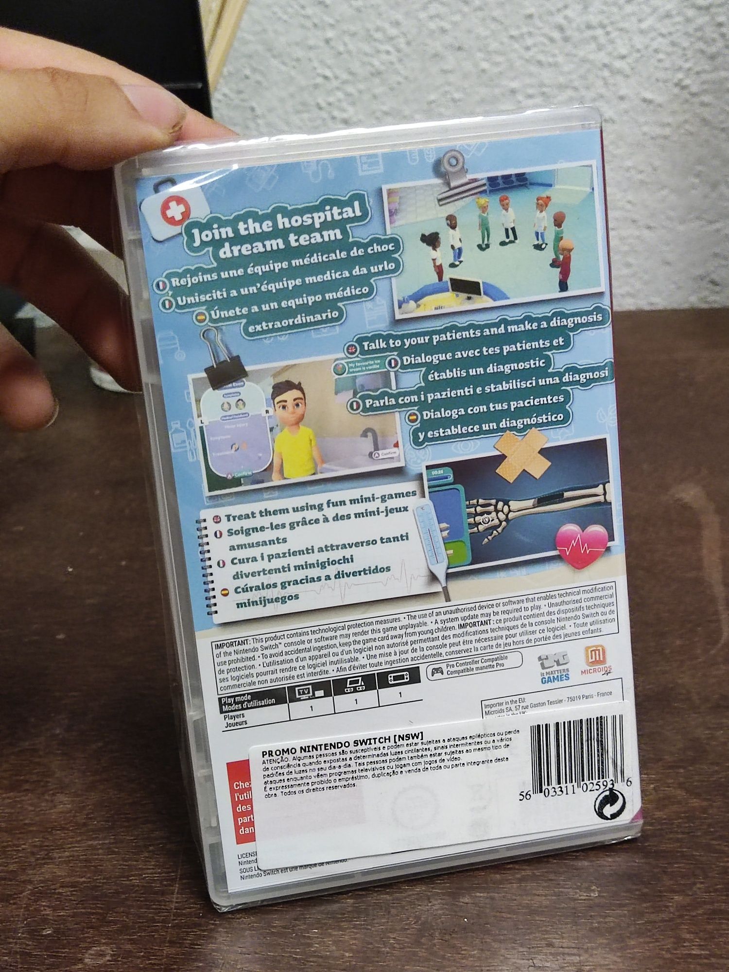 Doctors and nurses Nintendo switch