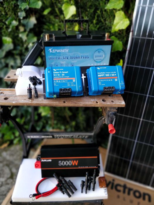 Kit de Energia Solar Victron 185 W com Controlador MPPT