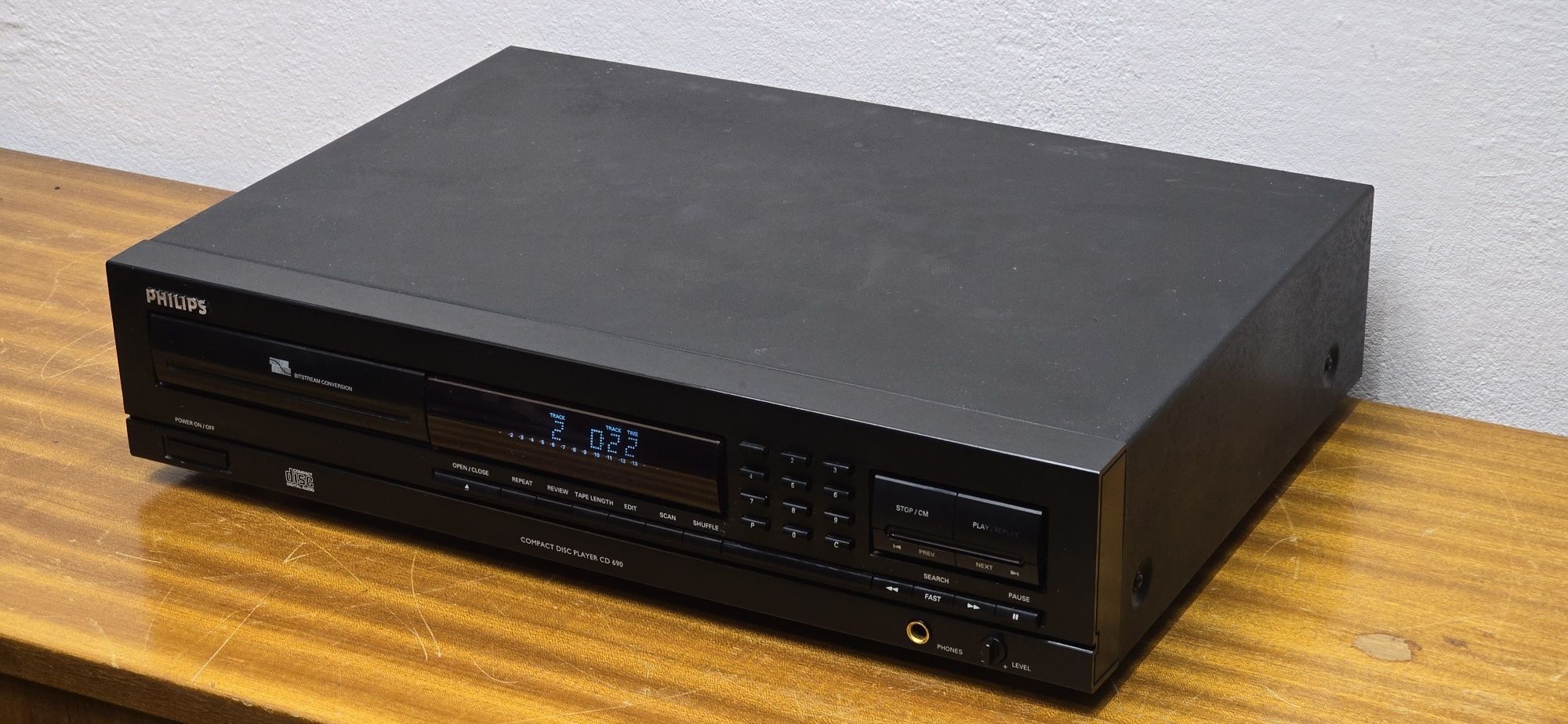 Philips CD 690 odtwarzacz płyt KOMPAKTOWYCH dobór audio