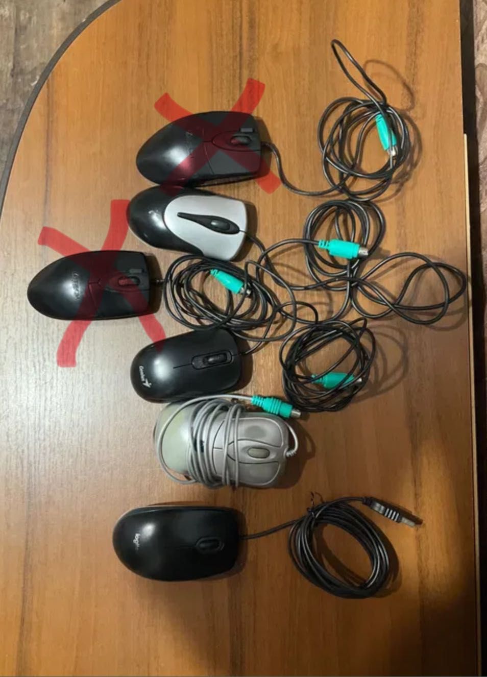 Мышки разные usb и ps2