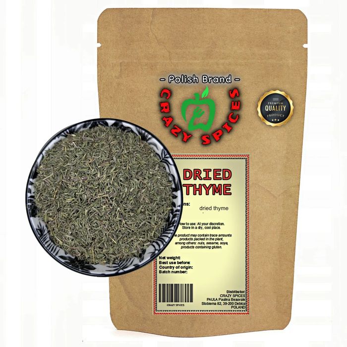 Tymianek 100g – CrazySpices – Odkryj smak przyszłości!